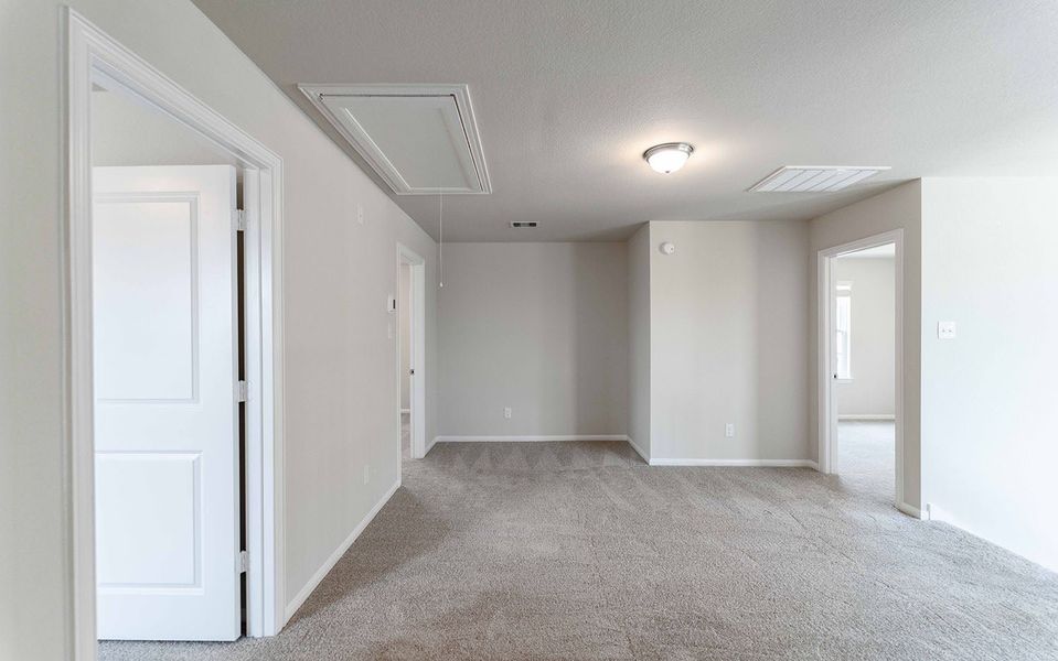 Spacious, unfurnished interior of a new home in Cypress Green, Hockley (Image 14).