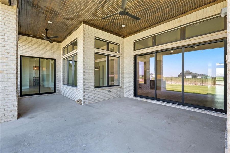 Exterior details and patio area of a home in , Celina (Image 26).