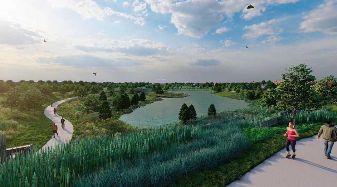 Image 16 of a home in Bridgeland Creekland Village.