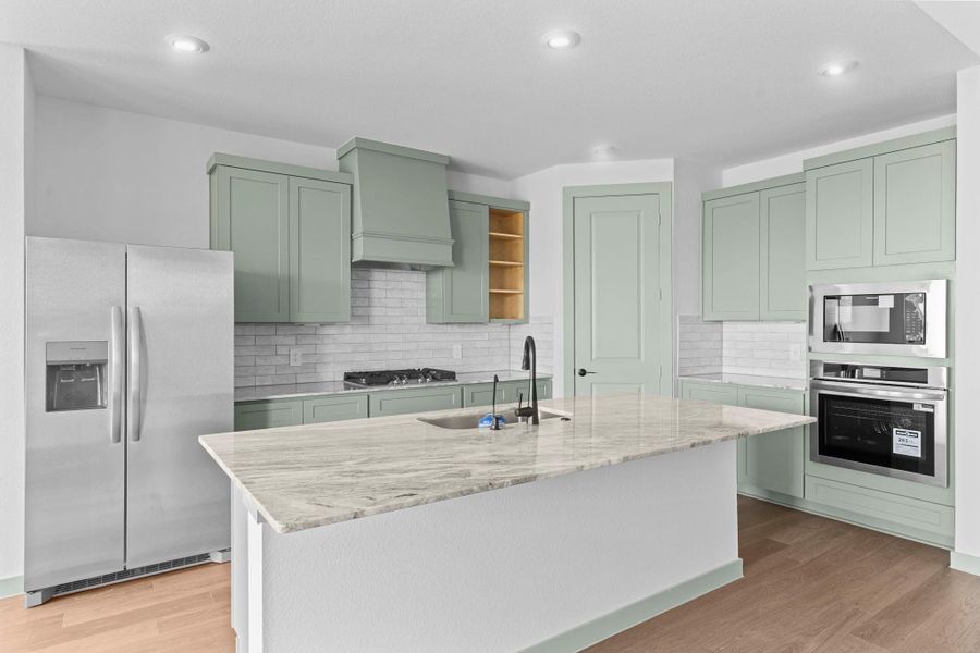 Furnished interior view inside a new home in Westland Ranch 50' Homesites, League City (Image 5).