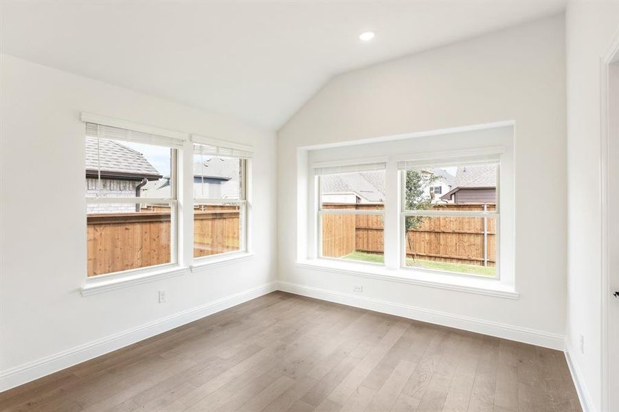 Spacious, unfurnished interior of a new home in Creekview Meadows, Pilot Point (Image 32). Spacious, unfurnished interior of a new home in Creekview Meadows, Pilot Point (Image 32).