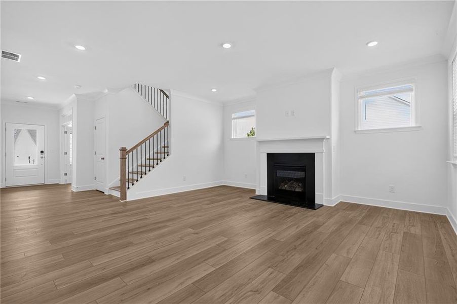Spacious, unfurnished interior of a new home in Wellington Estates, Madison (Image 30).
