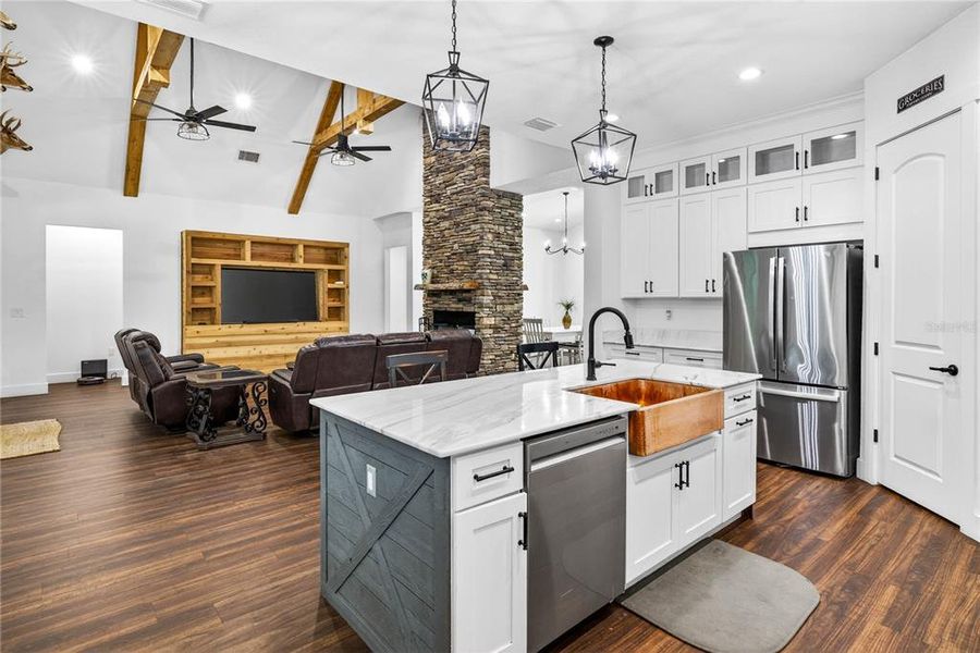 Furnished interior view inside a new home in , Dade City (Image 42).