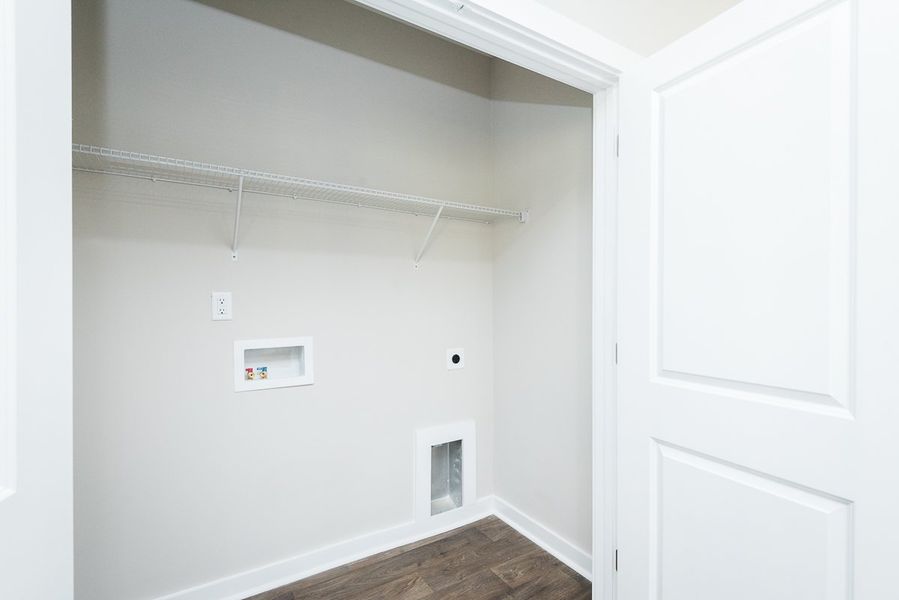 Representative unfurnished interior of a home built from the Jefferson (FP) by Foundation Home Builders LLC in Pinnix Loop, Burlington (Image 19).