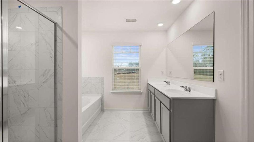 Furnished interior view inside a new home in Independence, Loganville (Image 10).