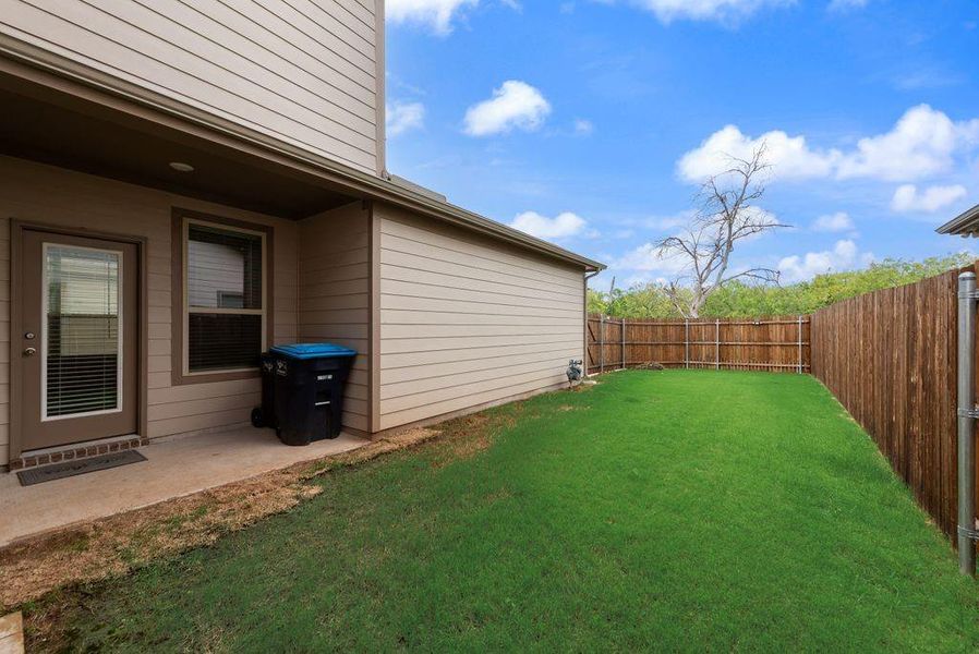 Exterior details and patio area of a home in , Fort Worth (Image 3).