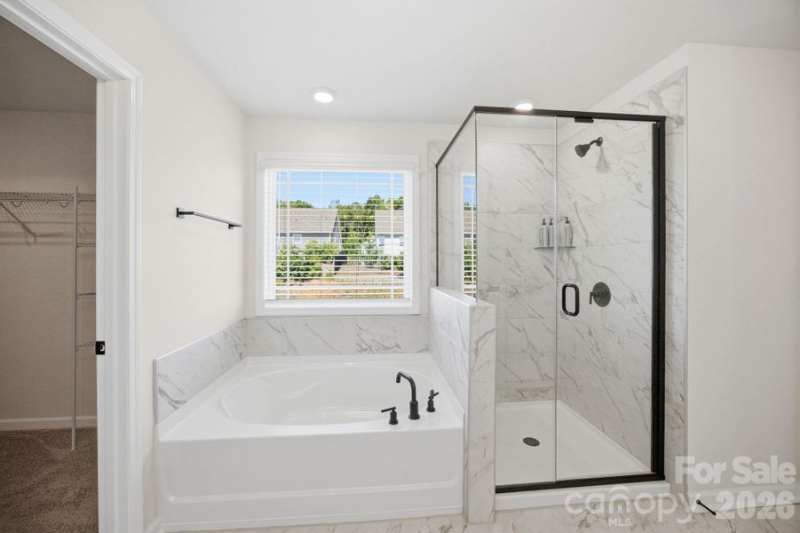 Primary Soaking Tub and Stand Up Shower Primary Soaking Tub and Stand Up Shower