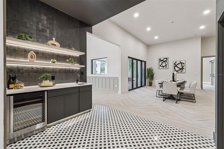 Furnished interior view inside a new home in , Winter Springs (Image 18).