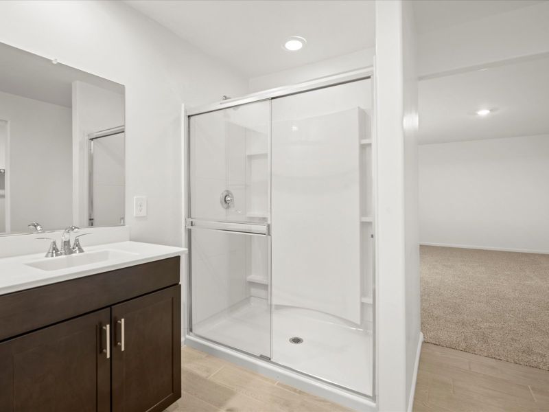 Furnished interior view inside a new home in Alamar at Rocking K, Vail (Image 5).