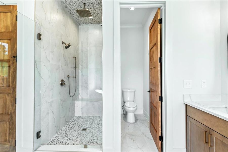 Furnished interior view inside a new home in , Blairsville (Image 19).