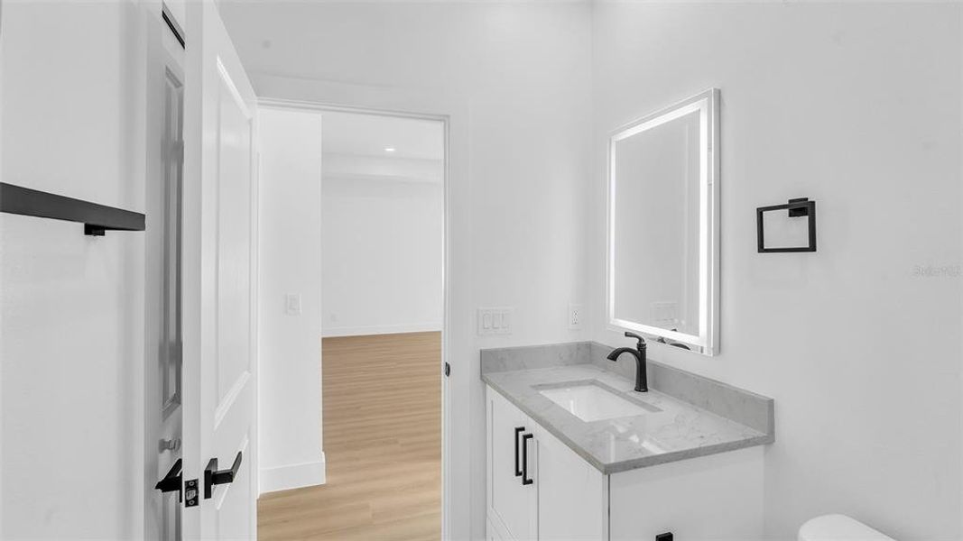 Furnished interior view inside a new home in , St. Petersburg (Image 5).