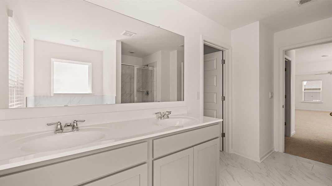 Furnished interior view inside a new home in Bridle Creek, Locust Grove (Image 13).