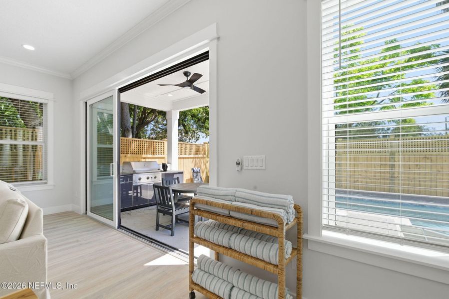 Furnished interior view inside a new home in , Jacksonville Beach (Image 17).