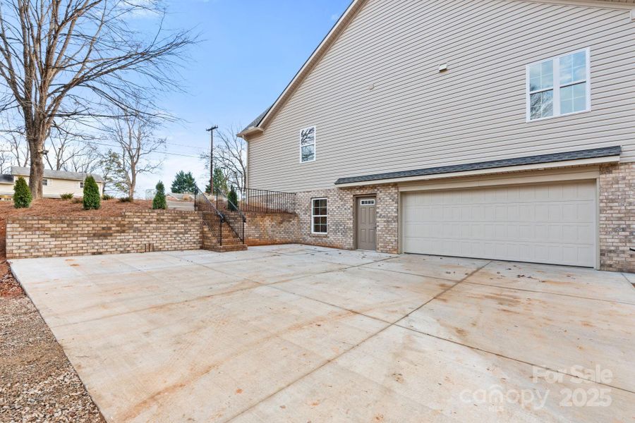 Exterior details and patio area of a home in , Winston-Salem (Image 29). Exterior details and patio area of a home in , Winston-Salem (Image 29).