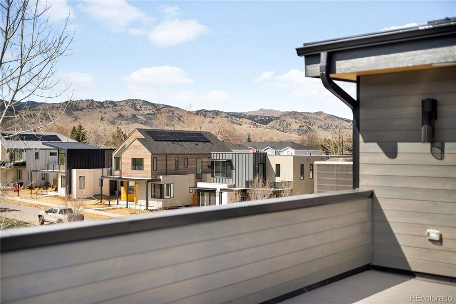 Exterior details and patio area of a home in , Boulder (Image 3).