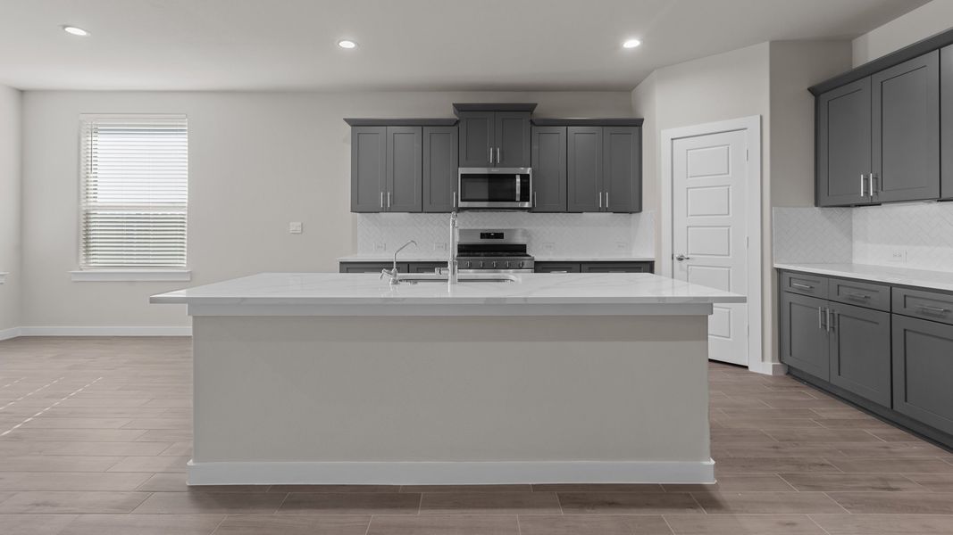 Representative furnished interior of a home built from the BLANCO by D.R. Horton in Northwest Passage, Midland (Image 6). Representative furnished interior of a home built from the BLANCO by D.R. Horton in Northwest Passage, Midland (Image 6).