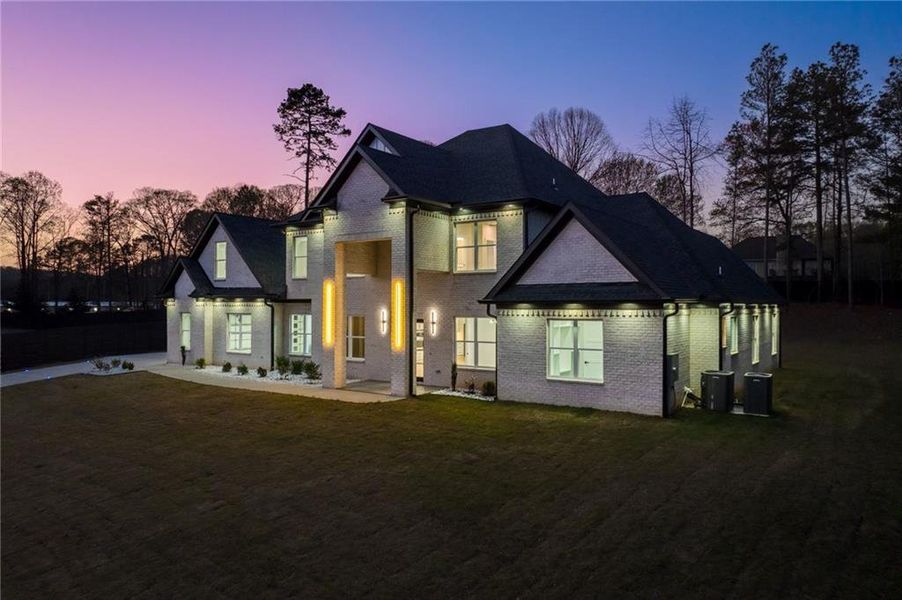 Front exterior of a new home in , Loganville, GA, highlighting curb appeal (Image 33).