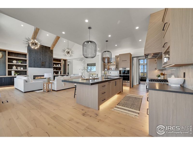 Furnished interior view inside a new home in , Fort Collins (Image 15).