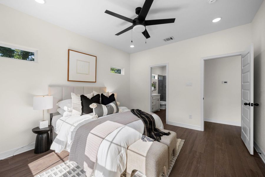 Furnished interior view inside a new home in , Belton (Image 10). Furnished interior view inside a new home in , Belton (Image 10).