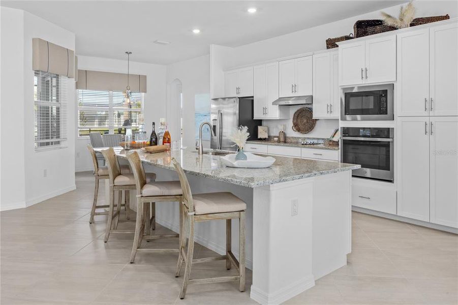 Furnished interior view inside a new home in Calusa Country Club, Lakewood Ranch (Image 5).