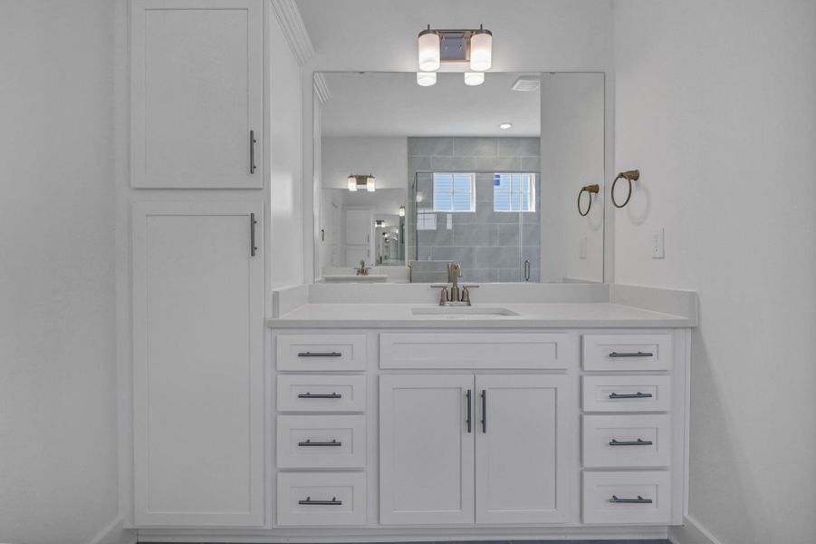 Furnished interior view inside a new home in Clubside Reserve at Summerlake, Lexington (Image 21).