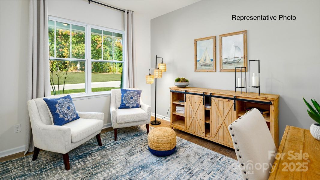 Furnished interior view inside a new home in Wallace Springs, Statesville (Image 2). Furnished interior view inside a new home in Wallace Springs, Statesville (Image 2).