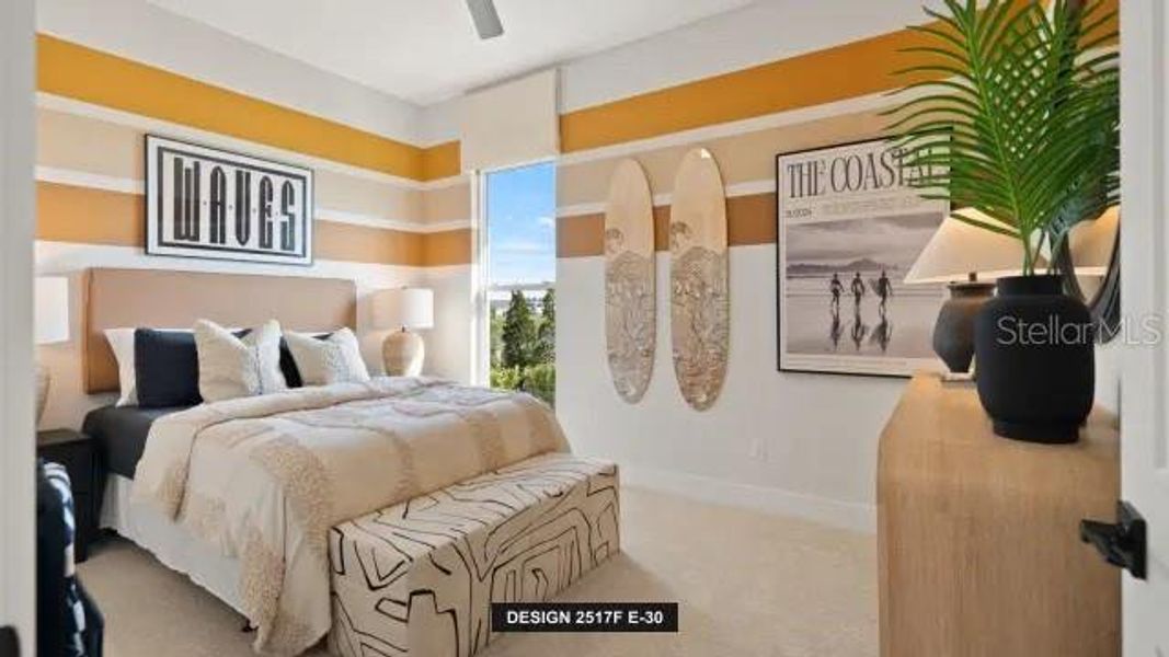 Furnished interior view inside a new home in Magnolia Bay, Nokomis (Image 12).