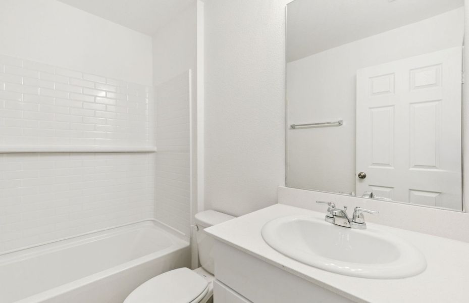 Representative furnished interior of a home built from the La Salle by Centex in Elizabeth Creek, Haslet (Image 4).