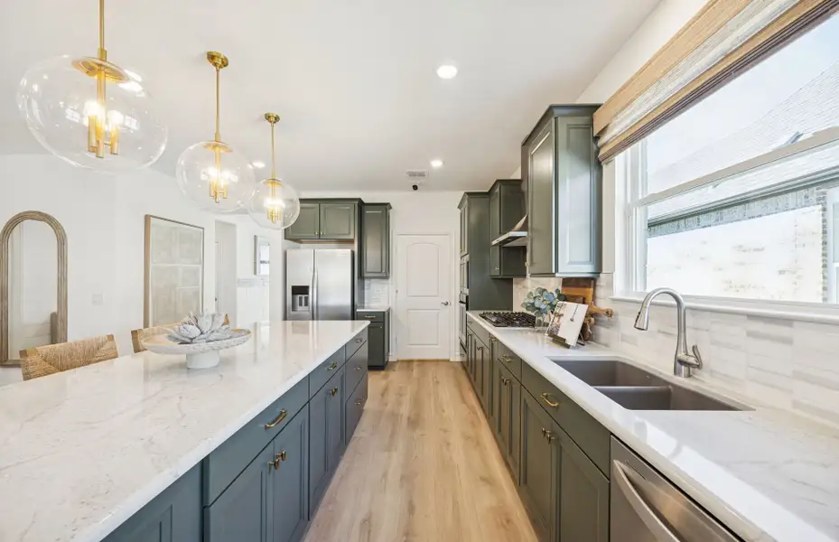Furnished interior view inside a new home in Del Webb at Trinity Falls, McKinney (Image 17).