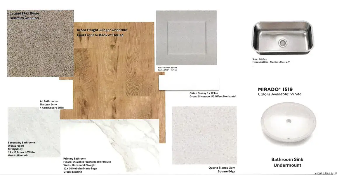 Sample of building materials used in homes in Summerlin, San Antonio (Image 3). Sample of building materials used in homes in Summerlin, San Antonio (Image 3).