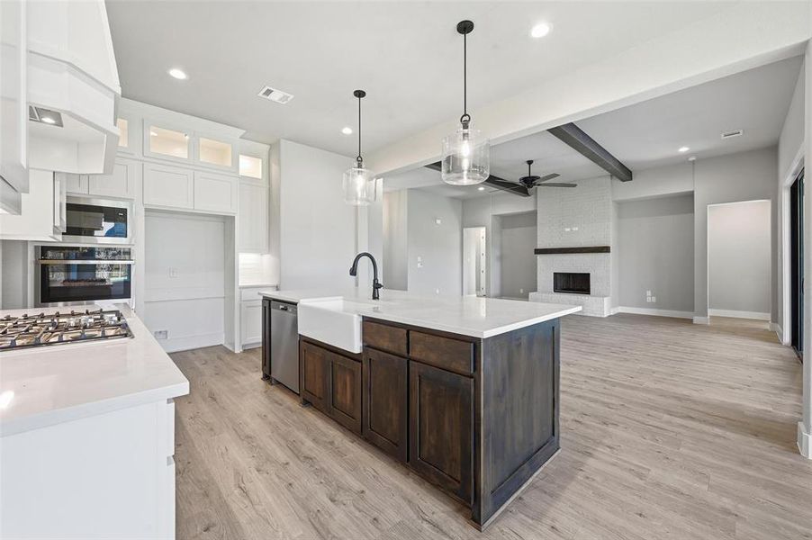 Furnished interior view inside a new home in LeTara, Haslet (Image 11).