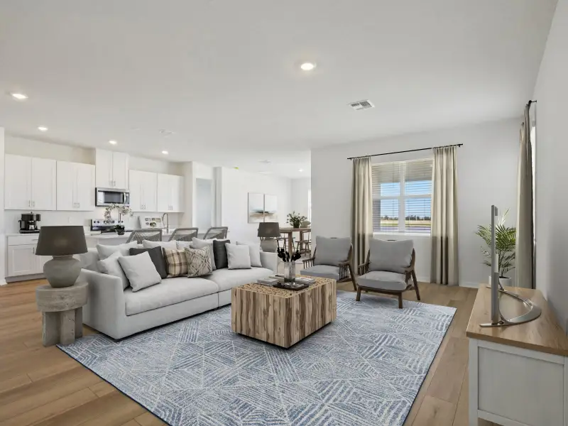Furnished interior view inside a new home in Coasterra - Reserve Series, Palmetto (Image 4).
