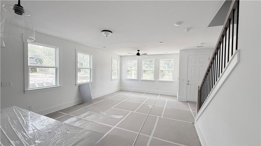 In-progress construction of a new home in Park Vue, Atlanta, GA (Image 22).