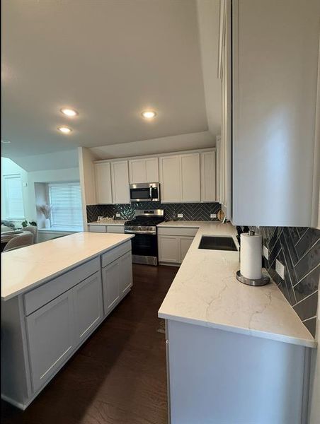 Furnished interior view inside a new home in , Garland (Image 4).