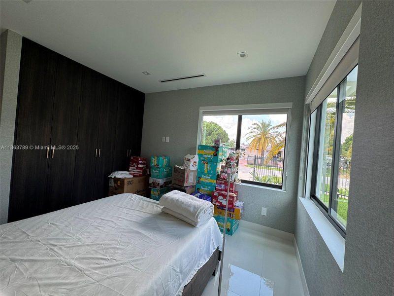 Furnished interior view inside a new home in , Miami (Image 13).