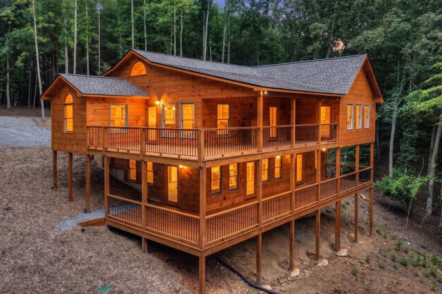 In-progress construction of a new home in , Ellijay, GA (Image 37). In-progress construction of a new home in , Ellijay, GA (Image 37).