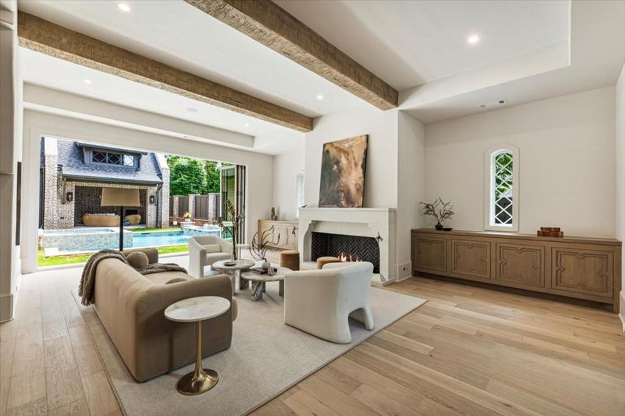 Furnished interior view inside a new home in , Alpharetta (Image 4).