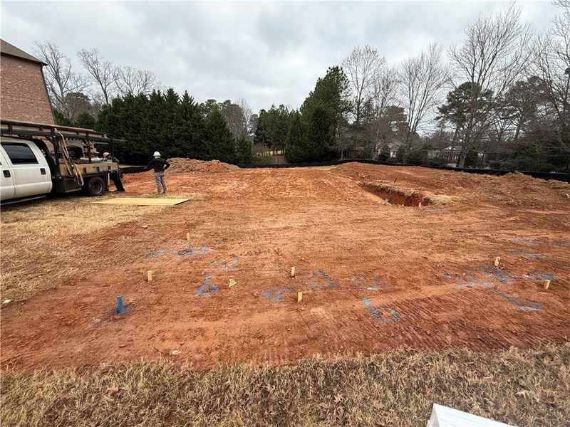Site preparation for new homesites in , Snellville (Image 9).