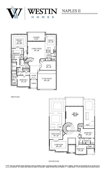 2D floor plan layout of this home in Santa Rita Ranch - 60', Liberty Hill, TX (Image 3).