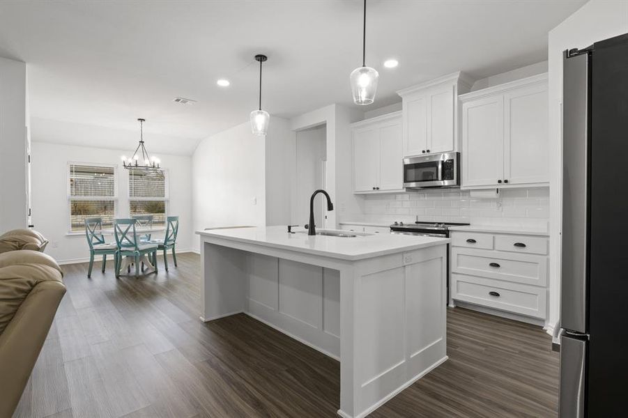 Furnished interior view inside a new home in , Mount Pleasant (Image 18).