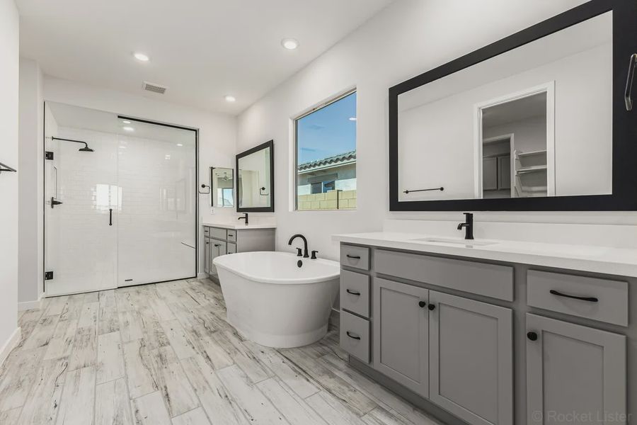 Furnished interior view inside a new home in Forté at Granite Vista, Waddell (Image 12).
