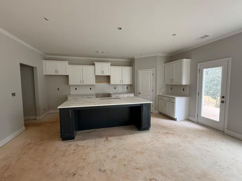 In-progress construction of a new home in , Sugar Hill, GA (Image 12).