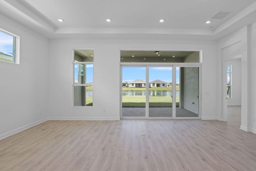 Spacious, unfurnished interior of a new home in Cresswind Palm Beach at Westlake, Westlake (Image 19).