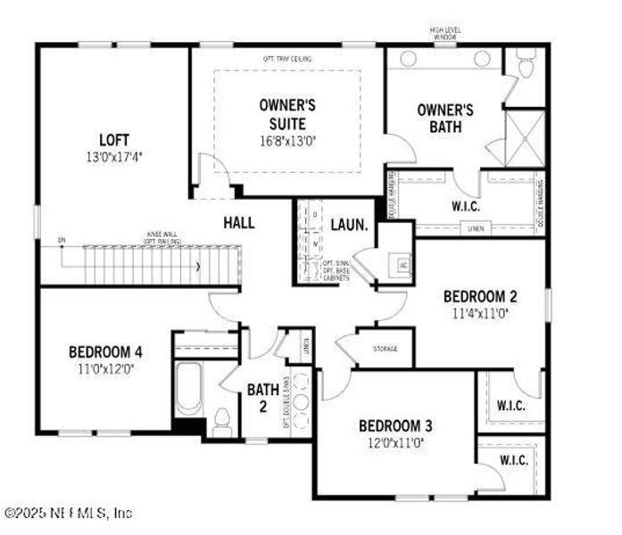 2D floor plan layout of this home in RiverTown - Cove, St. Johns, FL (Image 2). 2D floor plan layout of this home in RiverTown - Cove, St. Johns, FL (Image 2).