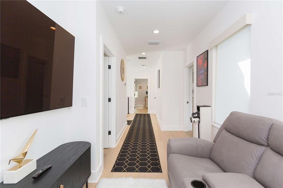 Furnished interior view inside a new home in , Tampa (Image 51).