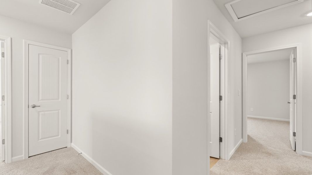 Representative unfurnished interior of a home built from the Salem by D.R. Horton in South Wind, South Fulton (Image 25).