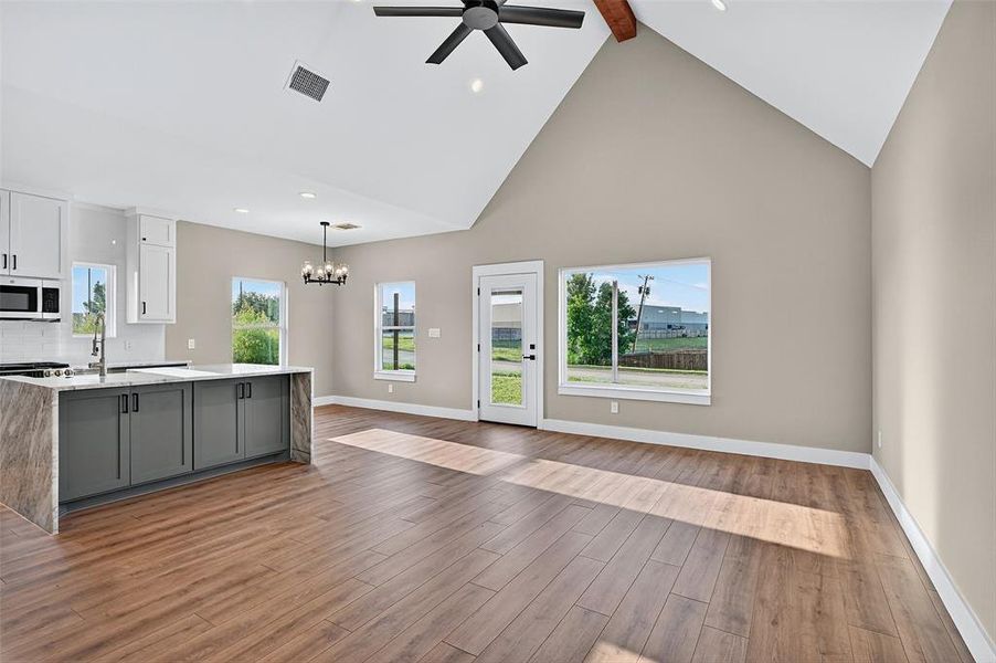 Furnished interior view inside a new home in , Sherman (Image 8).