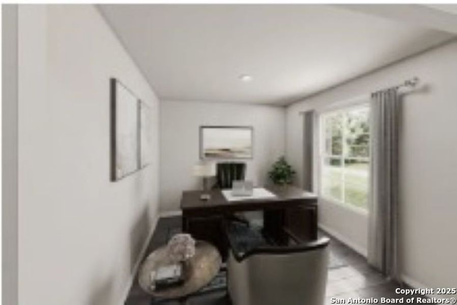 Furnished interior view inside a new home in Las Colinas, Kenedy (Image 9).