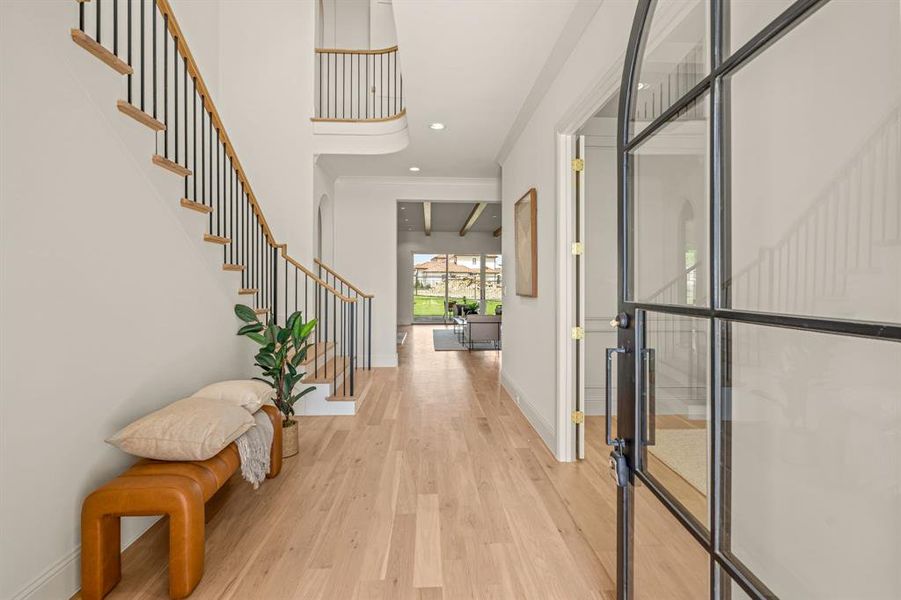 Furnished interior view inside a new home in , Fort Worth (Image 7).