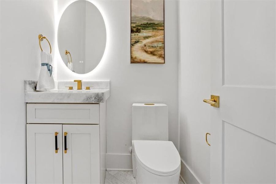 Furnished interior view inside a new home in , Canton (Image 16).